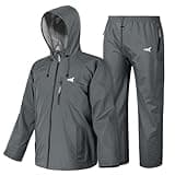 KastKing HydroSense Essential Waterproof Rain Suit for Men and Women, Lightweight, Durable Outdoor Gear for Fishing, Hiking