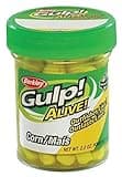 Berkley Gulp! Alive! Corn Fishing Bait, Yellow, Extreme Scent Dispersion, Great Replacement for Natural Corn, Ideal for Trout, Bass, Crappie, Catfish and More