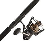 PENN Battle Spinning Reel and Fishing Rod Combo, Black, 6000 - 9' - Medium Heavy - 2pc