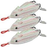 Aoutecen Lifelike Fishing Lures Snakehead Lure Bait Fishing Tackle Portable Artificial Lure Bait for Freshwater Fish for Fishing(3#)