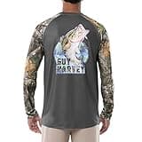 Guy Harvey Men's Freshwater Jumping Bass Shirt