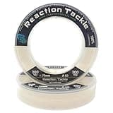 Reaction Tackle 100% Pure Fluorocarbon Fising Line - Leader Line/Clear / 40LB 50 Yds