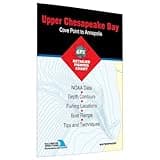 Upper Chesapeake Bay Cove Point to Annapolis Fishing Map