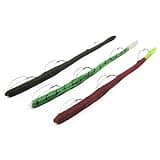Delong Lures - 9" Weedless Worms for Largemouth Bass, Bass Fishing Tackle, Soft Plastic Fishing Lures