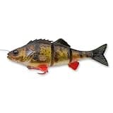 Savage Gear 4D Yellow Perch Fishing Bait, 5 oz, Perch, Realistic Contours & Movement, Durable Construction, Scent Infused, Pre-Rigged Line Thru System