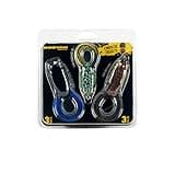 BOOYAH Pad Crasher 3-Pack Topwater Bass Fishing Hollow Body Frog Lure with Weedless Hooks, Christie Selects
