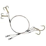 Rite Angler Kingfish Single and Double Rig for Offshore, Big Gamefish, Saltwater Kingfish, Shark, Wahoo, Mackerel Fishing (#2)