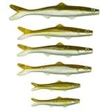 Banjo Minnow Pumpkin Green Minnows + Lifelike Lure