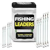 Fishing Leaders with Swivels Assortment - Fishing Gear and Equipment - Fishing Tackle – Fishing Stuff - Fishing Equipment Saltwater Fishing Gear - Fishing Leader Line - Fishing Supplies