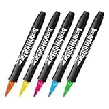 Artline Iregui Marker for Lure Marking | Brush Tip | Coloring and UV Reflection | DIY Lure Coloring | 5-Pack