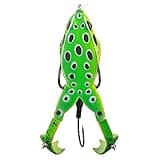 LUNKERHUNT Prop Frog Fishing Lure for Bass Fishing | Realistic Frog Lure with Prop Action (Leopard) | Trout and Pike Bait, Freshwater Lure with Hollow Body, Weedless Hooks