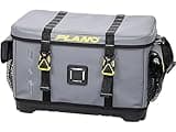 Plano Z-Series 3700 Tackle Bag, Gray, PVC Fabric with Waterproof and Non-Skid Base, Includes 2 3700 StowAway Utility Boxes, Soft Fishing Tackle Storage Bag