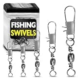 Fishing Swivels - Bass - Pike - Trout - Walleye - Crappie - Bluegill - Panfish - Perch - Sunfish