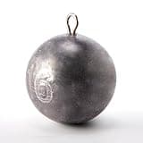 Dr.Fish 3 Pack Cannonball Sinkers Saltwater Ocean Fishing Trolling Downrigger Weights Bottom Round Ball Lead Tackle Set 12oz