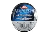 Berkley Vanish®, Clear, 8lb | 3.6kg, 250yd | 228m Fluorocarbon Fishing Line, Suitable for Saltwater and Freshwater Environments