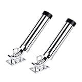 Mojiate Set of 2 Fishing Rod Holder, 360 Degree Rotation Fishing Rod Outrigger, 316 Stainless Steel Boat Fishing Rod Holder, Adjustable Fishing Pole Support for Marine Boat Yacht and More