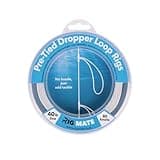 40 lb Pre-Tied Dropper Loop Rigs. Fishing Line Spool. Loops 18 Inches Apart with 5.5 Inch Loop Size. Perfect for Saltwater & Freshwater Fishing. Perfect for Snapper & Other Bottom Feeding Fish.