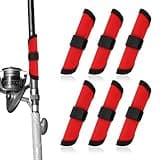 6pcs Lure Wrap, 5.9 Inch Fishing Lure Covers Bait Gloves Rod Armour Fish Hook Storage Protectors Pole Sleeve Lure Shield Guard to Keep Fishermen Fishing Safe for Fishing Rod