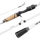 KastKing Assegai Bass Casting Rod, The Jerk One Piece Fishing Rod, IM9 Graphite Blanks，6'10", Medium, Fast