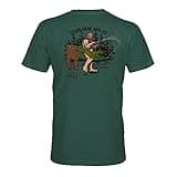 STLHD Men's Standard Fish Naked Tee M, Black