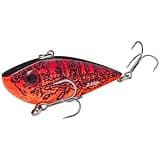 Strike King (REYESDTT34-648) Red Eyed Shad Tungsten 2 Tap Fishing Lure, 648 - Chili Craw, 3/4 oz, Tungsten Sound Chamber