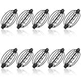 SiliFine 10 Pcs Spring Fishing Feeder Carp Bait of Pumpkin 25 Grams Bream Tackle Cage Bait Cage Holder Fishing Tackle Equipment Accessories