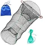 Drasry Crab Trap Bait Lobster Crawfish Shrimp Portable Folded Cast Net