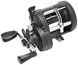 Shakespeare ATS Size 20 Conventional Trolling Fishing Reel, Right Handle Position, Graphite Spool, Multi-Disc Drag System with Smooth Ball Bearing Drive