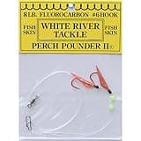 White River Tackle Perch Pounder II - #6 - Red with Black Head