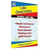 Okeechobee Fishing Map, Lake