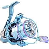 HAUT TON Dolphin Advance Edition Spinning Reel,5.2:1Gear Ratio,22LBS,5+1BB,Backlash Free Bearing,Sealed Drag System,Saltwater,Freshwater Fishing Reels (HT-DN-SPINNING-3000S)