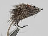 Flies Direct Mouse Rat Assortment Trout Fishing Flies,Pack of Four,Brown
