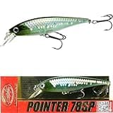 LUCKY CRAFT Pointer 78SP Fishing Lures, 3" Freshwater Bass & Trout Lures, Suspending 4ft-5ft Depth, Jerkbait, Bass Fishing Gear and Accessories, MS Clear Lake Hitch