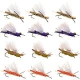 The Fly Fishing Place Chubby Chernobyl Ant Assortment Foam Body Fly Fishing Flies - 12 Flies Hook #10