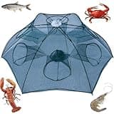 Noa Store Bait Trap for Fishing | Fish Traps for Fishing Foldable | Used as Minnow Traps for Bait Fish, Catfish Trap, Pinfish Trap | Compact and Foldable for Easy Transportation and Storage