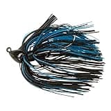 BOOYAH Boo Jig Bass Fishing Lure with Weed Guard, Black/Blue, Baby Boo Jig (5/16 oz)