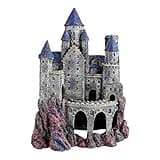 Penn-Plax Age-of-Magic Wizard’s Castle Aquarium Décor – Resin for Freshwater and Saltwater Fish Tanks – Large (RRW8)