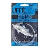 5 Pack 3-Way 8/0 Circle Hook Striped Bass Rig - Uncle Mo's Saltwater Fishing Tackle