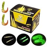 linguang 100pcs Insert Fishing Glow Sticks for Lure and Soft Baits Jigs Underwater in Night Dark Luminous (100Pcs Glow Sticks for Lure)