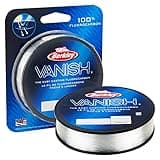 Berkley Vanish®, Clear, 12lb | 5.4kg, 250yd | 228m Fluorocarbon Fishing Line, Suitable for Saltwater and Freshwater Environments