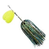 SEASKY Fishing spinner bait musky metal spoon shell tinsel 45g saltwater