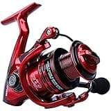YONGZHI Fishing Reels,13+1BB Light Weight and Ultra Smooth Powerful Spinning Reels for Saltwater and Freshwater Fishing-1000R