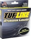 Tuf Line 80 LB X 25 YD ~ Sturgeon Leader White STRLDR80