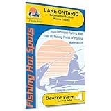 Ontario-Southcentral Section Fishing Map, Wayne County Fishing Map, Lake