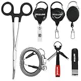 REALLINK Fly Fishing Tools Kit and Accessories 7 in 1 Combo, Salmon and Trout Fishing Gear Tool Assortment