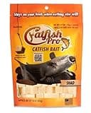 Catfish Pro Shad Catfish Bait - 10oz Bag with 80pcs | Irresistible Scent for Catfish | Mess-Free, Stays On Your Hook When Nothing Else Will | Great for Rod, Reel, Trotline, Jugs & Yoyos Fishing