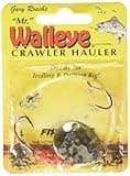 Northland Tackle Mr. Float 'N Hauler Bait - Freshwater Fishing Lure for Trout, Crappie, Walleye, Bass & Others - The Perfect Hook to Add to Any Kit (Hex Nickel, #4 Colorado Blade - 60" Snell)