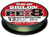 Sunline Siglon PEx8 Dark Green 10 lb 165 yd, One Size