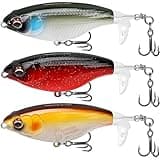 TRUSCEND Top Water Fishing Lures with BKK Hooks