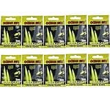 QualyQualy Glow Sticks for Fishing Lures Soft Baits Worms Jig Tails Light, Light Sticks for Soft Plastic Lures, Fishing Lures Glow Stick 100 Pcs 20 Pcs